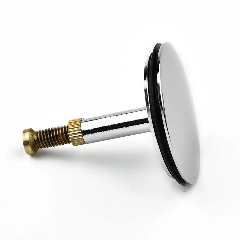1Pcs Brass Bath Stopper Pop Up Waste Stopper Bathroom Tub Drain Filter New Bathtub Plug