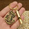 Brass Whistle High Decibel Portable Outdoor Whistle Hiking Camping Life-Saving Whistle Referee Training Whistles Outdoor Gadgets