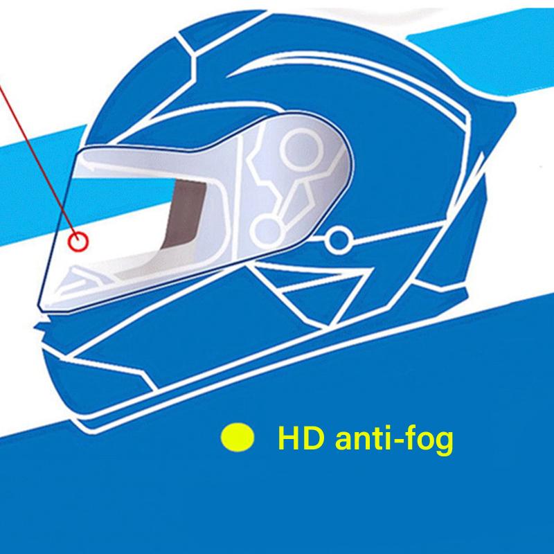 Helm Klare Anti-Beschlag-Folie Universelle Linsenfolie Für Helm Nebelresistent