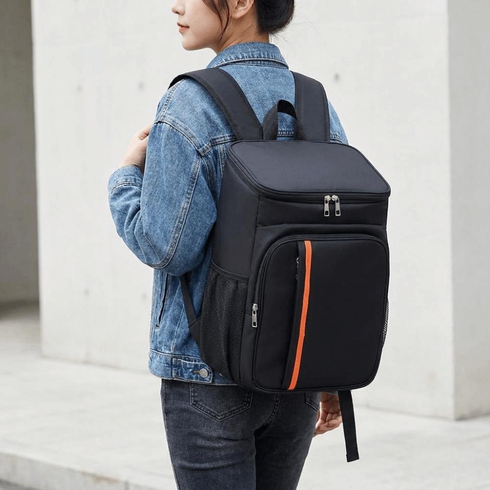 Insulated Insulated Backpack Double Shoulder Large Capacity Cooler Bag Camping