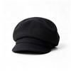 Women S Large Size Face Slimming Vintage Simple Casual Hat For Autumn Winter