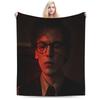 Jamie Campbell Bower Blanket Adults  Flannel Throw Blanket For Bedroom Warm Custom Quality Bedspread Gift