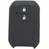 Compatible Suzuki Smart Key Silicone for New Models Wagon and XBEE Black Cover, Case, Scratch-Resistant, Jimny, Sierra, R, Stingray, Swift, (GRmkt),