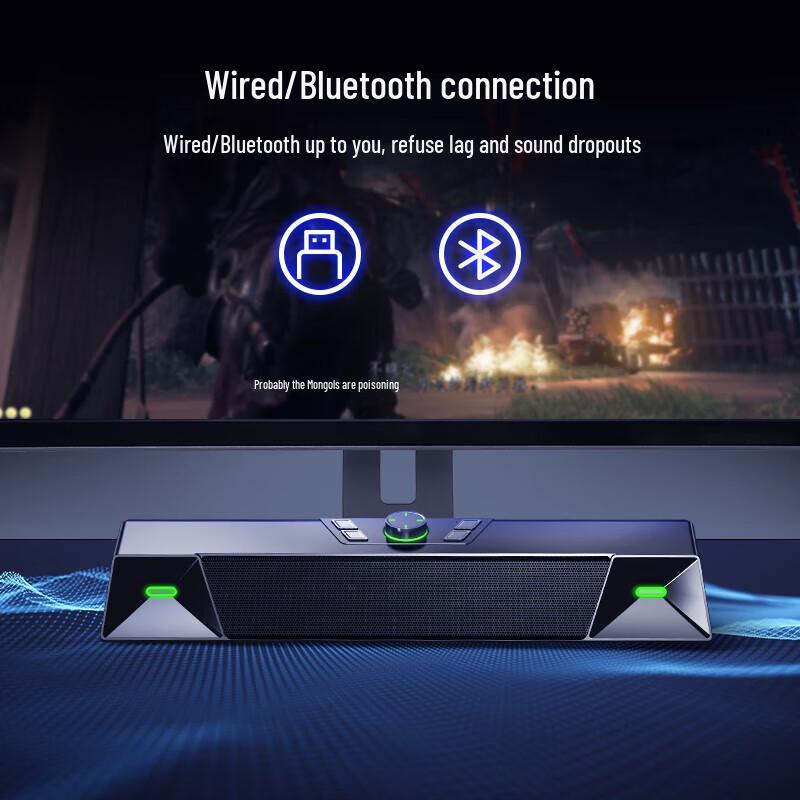 Newman V1 PRO Gaming Desktop Speaker Bar