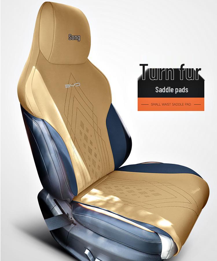 Honor Edition 2024 Song PLUS DM-i 71km Luxury Saddle Pad, Suede, All-Season Use