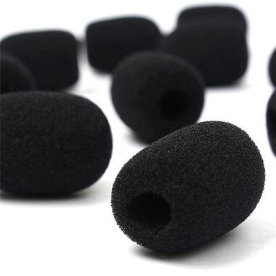 5Pcs Mic Microphone Windscreen Soft Foam Pad Mic Cover Holder Sponge Skin