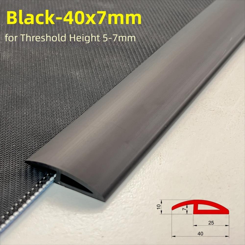 Carpet to Tile Floor Transition Strip Wear-resistant Self Adhesive Edging Trim Strip Household Cuttable Divider Strip Doorway