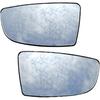 Rearview Mirror Glass BK31-17C718-AB, Driver Side Door Mirror Glass Lower Wing Mirror Glass, Compatible with Ford Transit 2014-2020 MK8 2015-2019 150