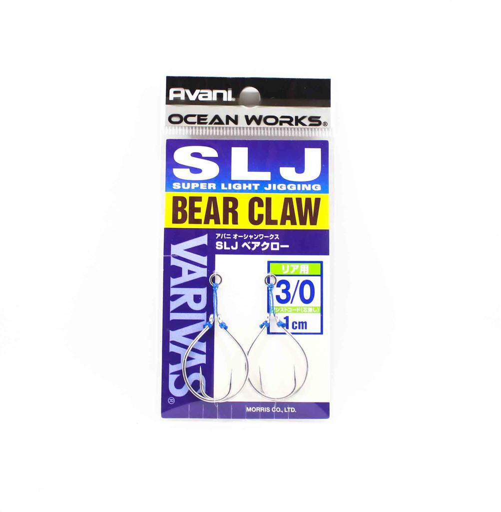 Varivas AH-106 Ocean Works SLJ Bear Claw Rear Assist 1cm Size 3/0 (4464)