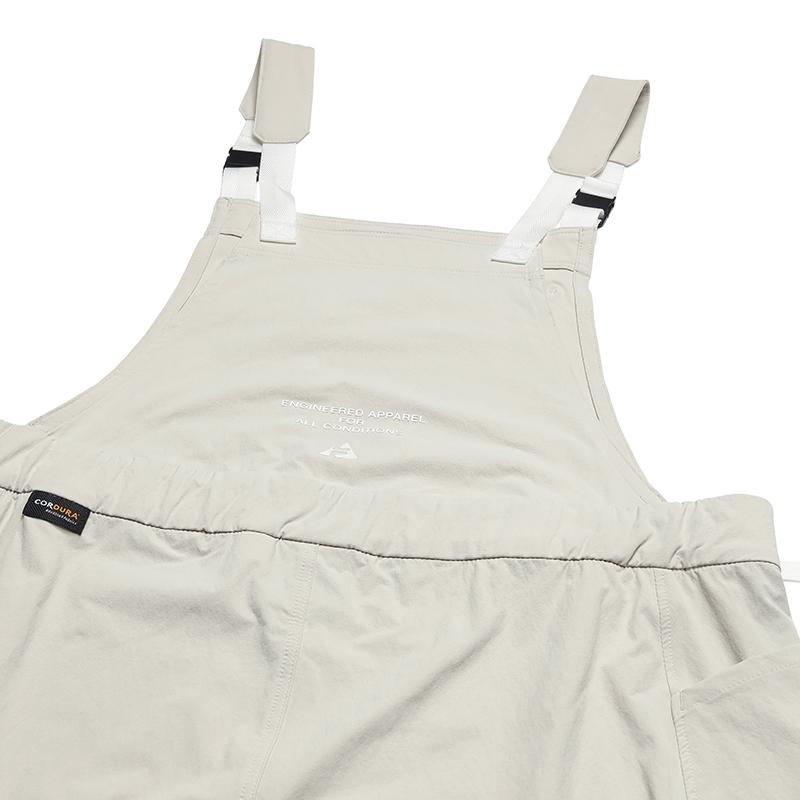 FILA Explore Series Outdoor Sports Casual Work Woven Suspender Dress Women dresses Milky-Beige A11W527303F-BG