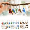 DIY Craft Kits for Adults Acrylic Animal Hanging Ornament Kit, Sea Glass Look Kit Material Home with Cord Windows Walls Rooms Trees Gift Making