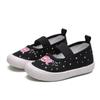 Zapatillas Cartoon Girl Shoe Autumn New Breathable Canvas Shoe Flat Sole Single Shoe Printed Casual Shoes Kid Shoes Zapatos Niña