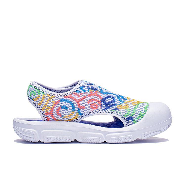 Li Ning Kids Surging 2.0 Sports Trend Lightweight Shock Absorbing Non-Slip Sandals Kids Footwear YKKT014-3