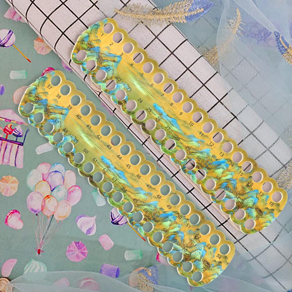 

2 шт. Инструмент для ряда и линии Держатель для хранения рукоделия 36-отверстий Органайзер для пряжи Аксессуар для вязания Намоточная доска Акриловая для DIY Хранение шитья China Mainland