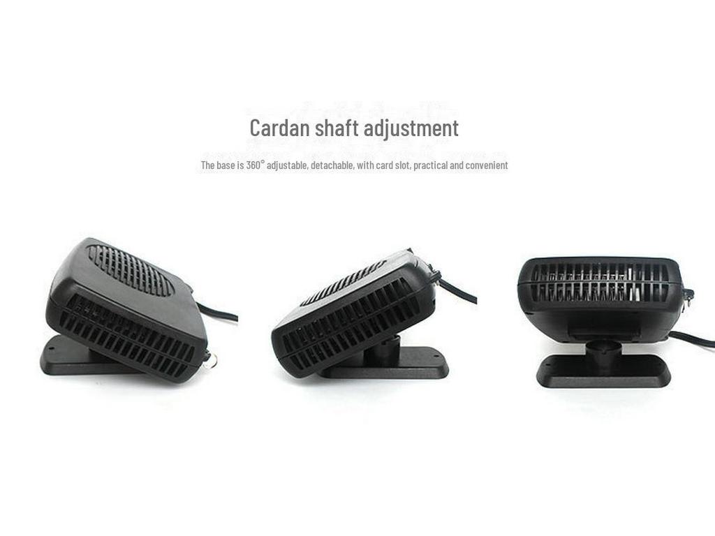 12V/24V Car Heater and Windshield Defroster: Warm & Cool Air Blower