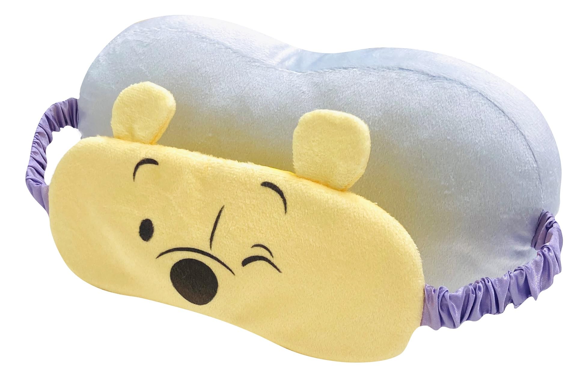 

MORIPiLO Disney Eye Mask for Sleeping (Winnie the Pooh Eye Pillow with Pillow) 26x11cm, Soft Eye Cover, Stress-Free, Comfortable Sleep, Travel,