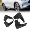 Guard Mudguards Mud Flaps Wheel Fender Accessories Black for Honda ZR-V ZRV -2025 Car Mud Flaps