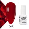 GELPOLISH Nail Art Set: Base, Top Coat, Transparent & White Gel Polishes