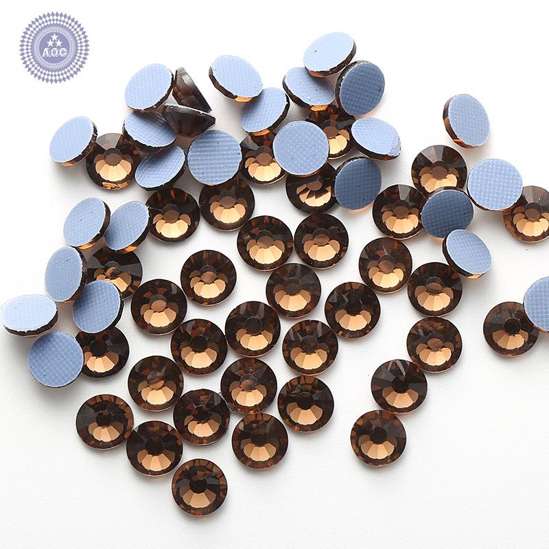 Color Summary Clothes Imitation Austrian Hot Diamond Clothes Diamond Dance Clothing Diamond Xiuhe Clothing Diamond Flat Bottom Diamond Accessories