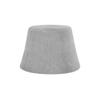 VARZAR VA Studded Tweed Drop Bucket Hat In Gray