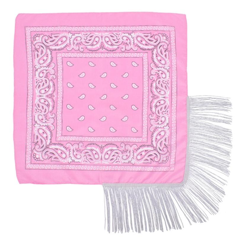 Cowgirl Bandanas Quasten Halstuch Bandanas Frauen Junggesellinnenabschied Bandanas Mode Cowgirl Junggesellinnenabschied Fransen Bandanas