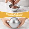 Shallow Half Sphere Dome Cake Pan Non-Stick Semicircle Cake Pan Hemisphere Cake Pan  Pudding Making