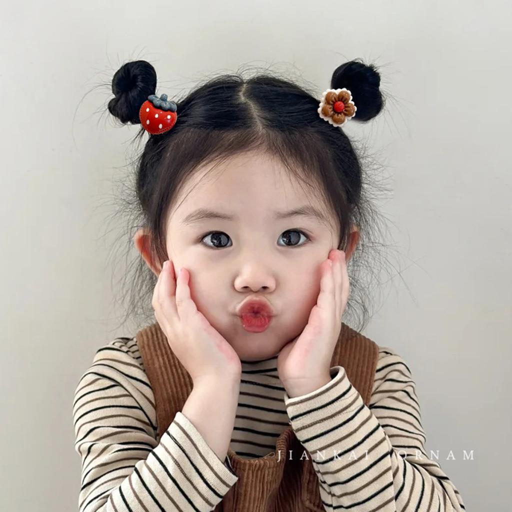Children's Red Cartoon Rubber Band, Less Hair Volume, Small Tweet Mini Hair Rope, Hair Accessories Headrope