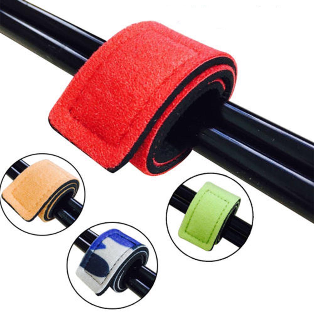 Buy 1PC Velcro Fishing Rod Slip Strap Fixing Equipment Accessories at