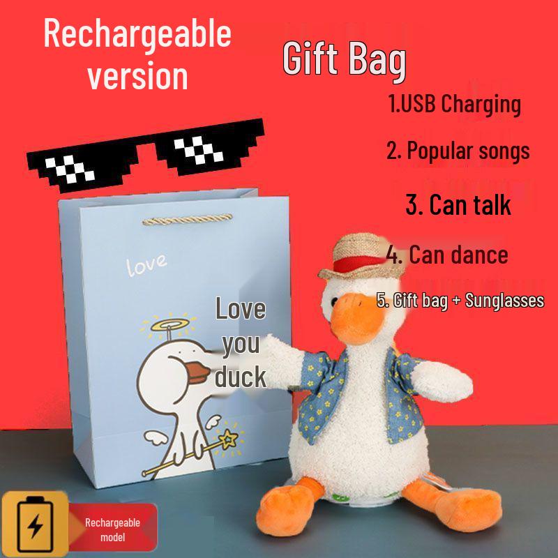 Talking Duck Toy: Interactive Birthday Gift for Girls