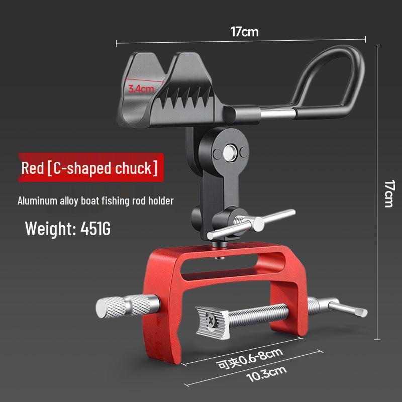 All-Metal Boat Rod Holder for Fishing Trolling