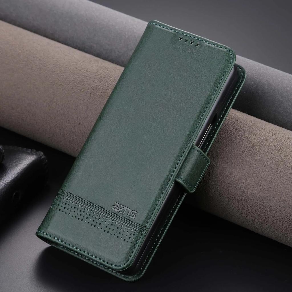 Husă pentru telefon Samsung Galaxy Z Fold 6 5 4 3 Fold6 Fold5  Fold4  Fold3 5G Suport card Suport Piele Portofel Husă rezistentă la șocuri