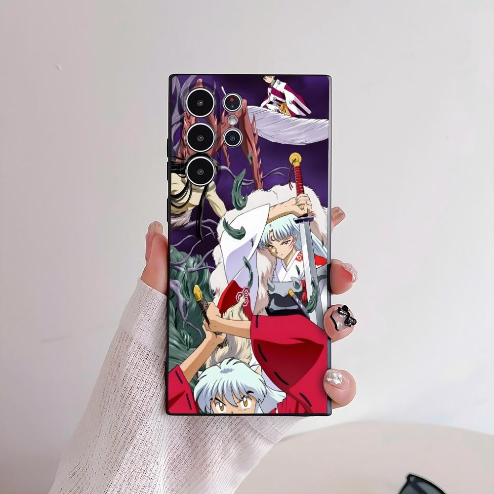 I-Inuyasha S-Sesshomaru Phone Case For Samsung Galaxy S25 S24 S22 S23 Ultra S21 S20 Plus Frosted Non-Slip Full Cover Soft Case