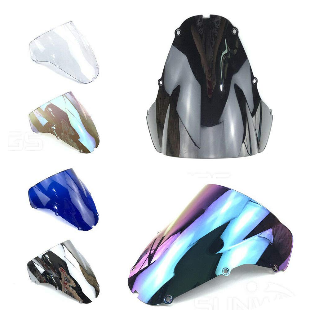 YUANYE Parabrezza per CBR900RR CBR929 00-01 (Iridio Profondo)