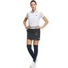 Adidas Women's Graphic Print Stretch Golf Skirt, NMJ51, Black, Size J/M