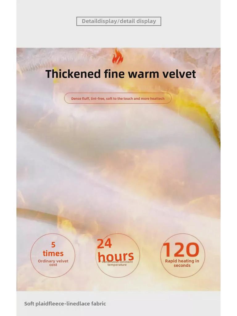 Women's Thickened Velvet Lace Half-Turtleneck Top - Elegant Autumn/Winter 2024 Fashion