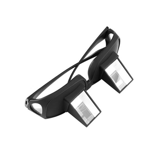 Prism Glasses Universal Non-slip ABS Refractive Show Horizontal Glasses for Reading