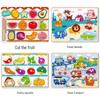 Baby Shape Matching Blocks Puzzle for Toddlers - Educational Toys for 1-Year-Old Boys and Girls