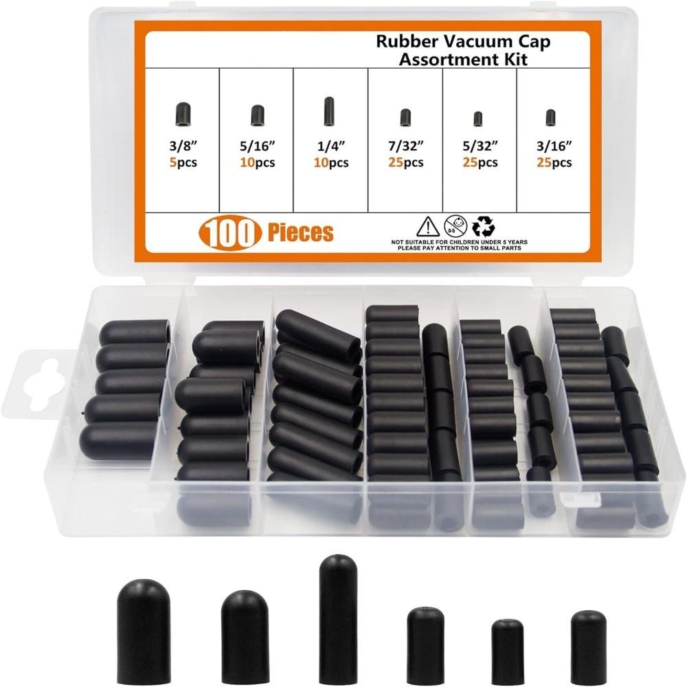 Durable Vacuum Rubber Cover Plug Kit Rubber Material Intake Tube Vacuum Tube Cover Car Carburetor