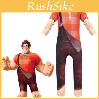 Soft Material Kids Wreck-it Ralph 2 Cosplay Costume Perfect For Parties And Events