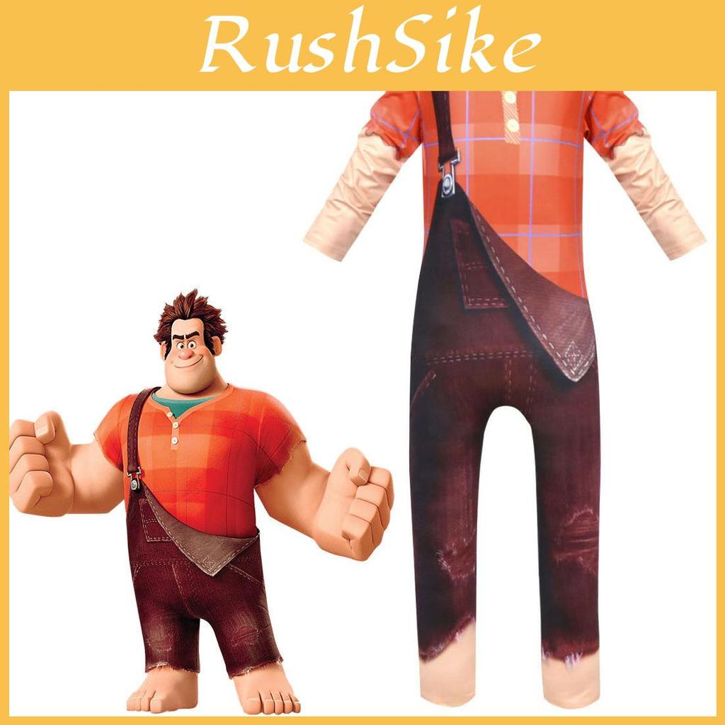 Soft Material Kids Wreck-it Ralph 2 Cosplay Costume Perfect For Parties And Events