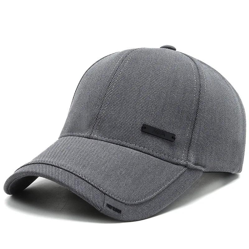 Baseballkappen für Männer mittleren Alters und ältere Männer - Sonnenschutz und Schutz Minimalistisch Lässig Verstellbar Frühling und Sommer