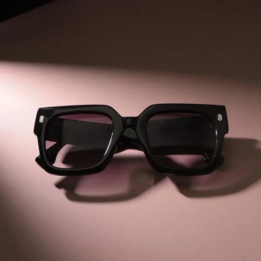 Óculos de Sol Quadrados Clássicos Vintage Para Mulheres Homens Retrô Elegante Minimalista Moda Feminino Masculino