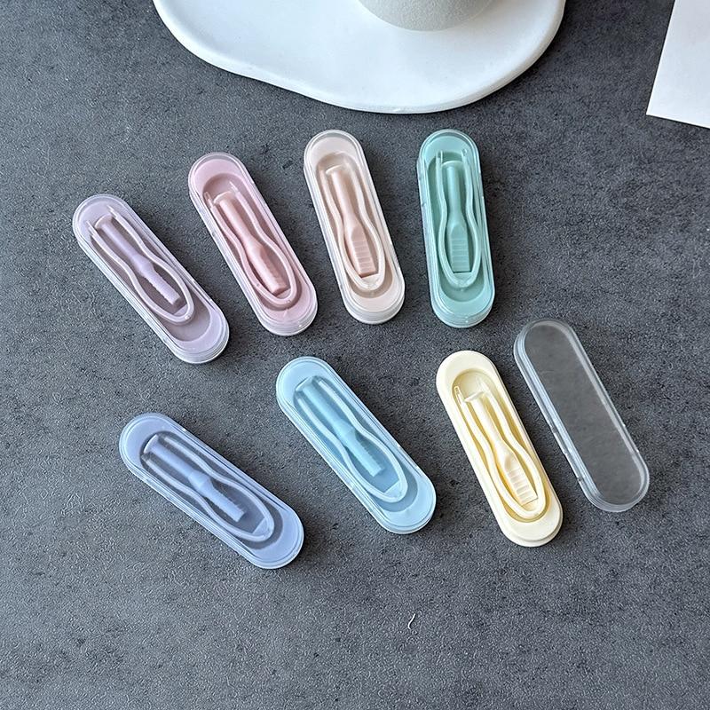 1 conjunto de pinças de lentes de contato femininas e meninas, removedor de inserção de lentes de contato multicoloridas e bastão de sucção para ferramenta de braçadeiras especiais
