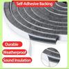 5M Brush Strip Self Adhesive Door Window Sealing Strip Home Door Window Sound Insulation Seal Film Door Swal Weather Strip