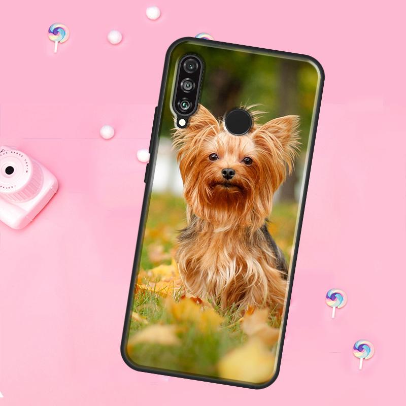 Mini Yorkshire Terrier For Huawei Nova 12i 7i 8i 11i 12s Y73 Y70 Y90 Y60 Y72 Y61 Y91 9 10 SE P30 Pro P40 Lite Case