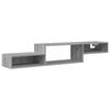 Wall Mounted TV Cabinet Wall Bracket Gray Sonoma