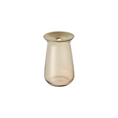 Flower Vase LUNA Base 80x130mm Brown 20334
