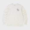 ThIS IS Never That SpiraL Logo L S Tee Ivory