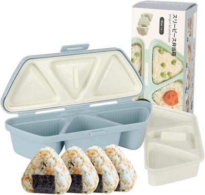 6 in 1 Onigiri Form Dreieck Sushi Form Einmal Schnell 6 Stück Sushi Machen - Multifunktionale Reisballform zum Herstellen und Aufbewahren von Sushi
