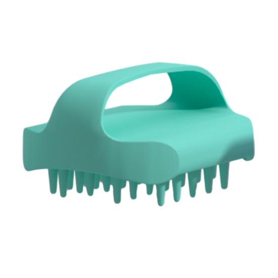 Shampoo Brush Ergonomic Soft Silicone Scalp Massager Non-Slip Handle Massage Mud Shampoo Brush Hair Washing Tool